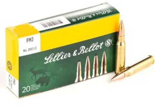 300 AAC Blackout 147 Grain Full Metal Jacket 20 Rounds Sellior & Bellot Ammunition